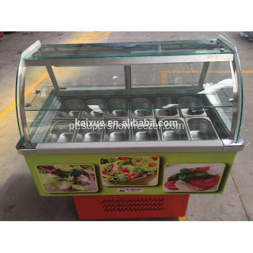 Vitrine de Bolo Comercial Geladeira Food